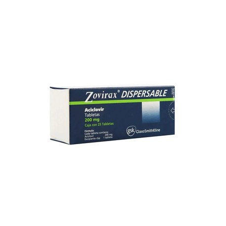 ZOVIRAX (ACICLOVIR) TAB 200MG C25