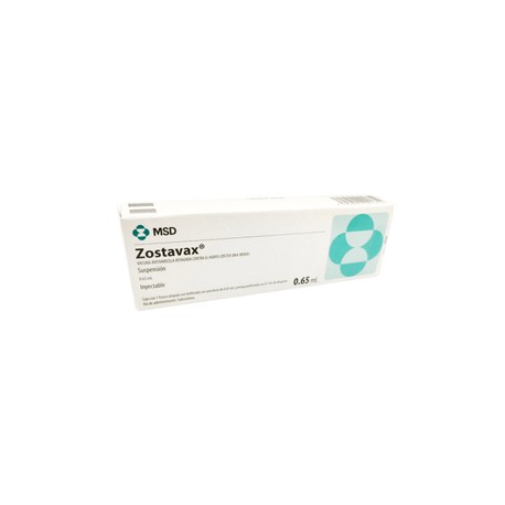 ZOSTAVAX (VACUNA ANTIVARICELA) JGA 0.65ML
