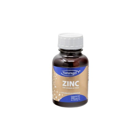 ZINC CON GERMEN DE TRIGO CAP 400MG C100
