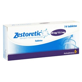 ZESTORETIC (LISINOPRIL/HIDROCLOROTIAZIDA) TAB 20MG/12.5MG C14