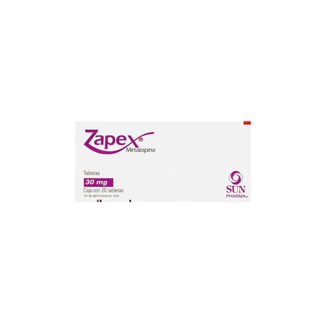 ZAPEX (MIRTAZAPINA) TAB 30MG C20