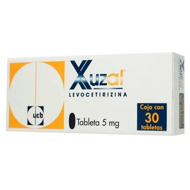 XUZAL (LEVOCETIRIZINA) TAB 5MG C30