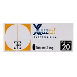 XUZAL (LEVOCETIRIZINA) TAB 5MG C20