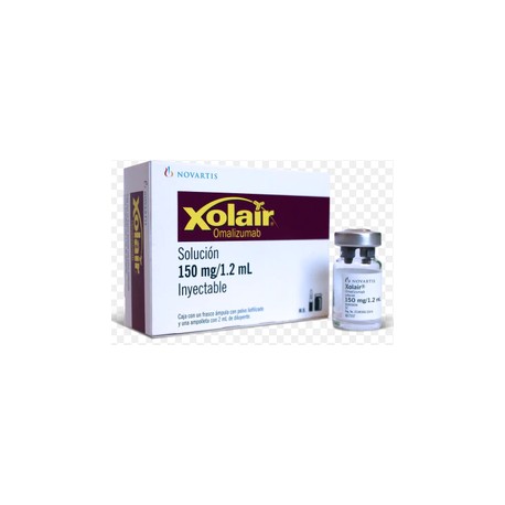 XOLAIR (OMALIZUMAB) FCO AMP 150MG/1.2ML