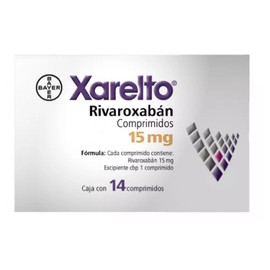 XARELTO (RIVAROXABAN) COMP 15MG C14