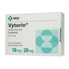 VYTORIN (EZETIMIBA/SIMVASTATINA) COMP 10MG/20MG C28