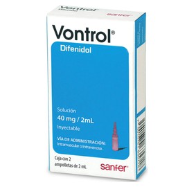 VONTROL (DIFENIDOL) AMP 40MG/2ML C2