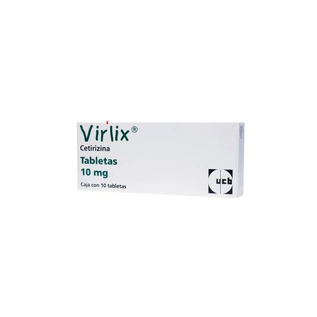 VIRLIX (CETIRIZINA) TAB 10MG C10