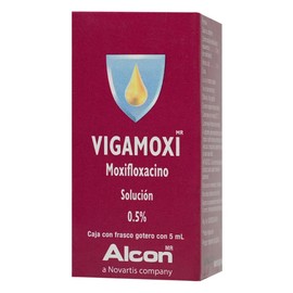 VIGAMOXI (MOXIFLOXACINO) GOTAS 0.5% 5ML C1