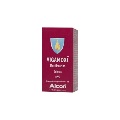 VIGAMOXI (MOXIFLOXACINO) GOTAS 0.5% 5ML C1