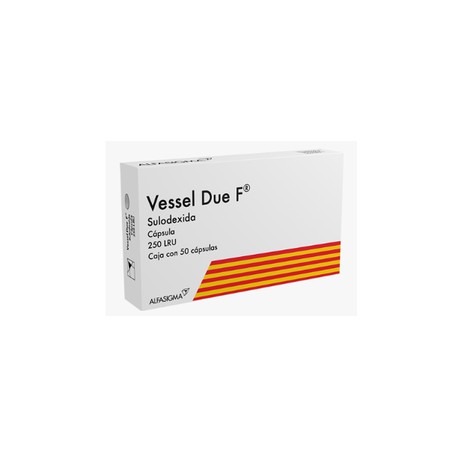 VESSEL DUE F (SULODEXIDA) CAP 250LRU C50