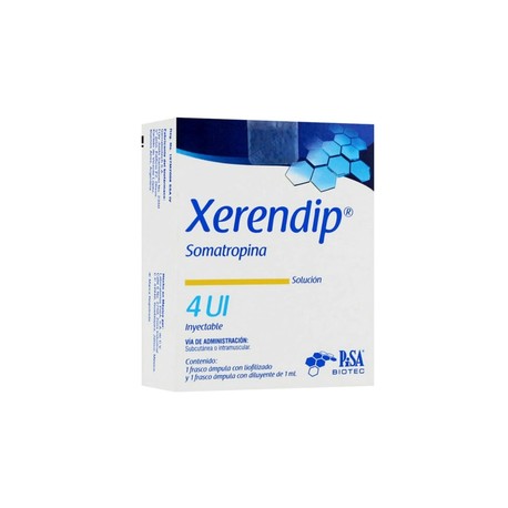 XERENDIP (SOMATROPINA) AMP 4UI C1