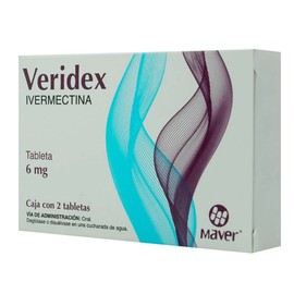 VERIDEX (IVERMECTINA) TAB 6MG C2