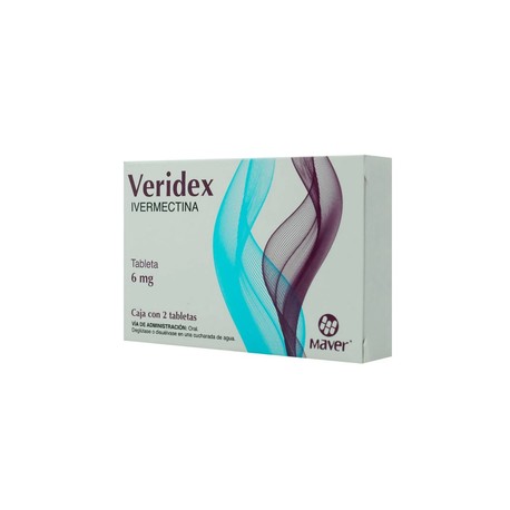 VERIDEX (IVERMECTINA) TAB 6MG C2