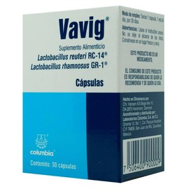 VAVIG (LACTOBACILOS REUTERI/LACTOBACILOS RHAMNOSUS) CAP C30