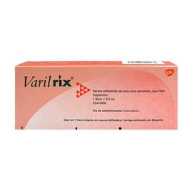 VARILRIX (VACUNA VARICELA) JGA PRELLENADA C1