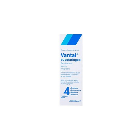 VANTAL BUCOFARINGEO (BENCIDAMIDA) SPRAY 40ML