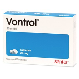 VONTROL (DIFENIDOL) TAB 25MG C25