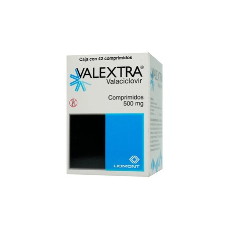 VALEXTRA (VALACICLOVIR) COMP 500MG C42