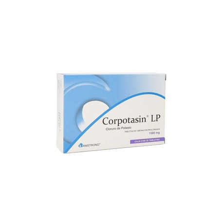 CORPOTASIN LP (CLORURO DE POTASIO) TAB 15000MG C30