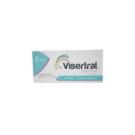 VISERTRAL (CETIRIZINA) TAB 10MG C10