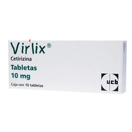 VIRLIX (CETIRIZINA) TAB 10MG C10