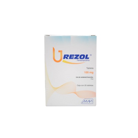 UREZOL (FENAZOPIRIDINA) TAB 100MG C20