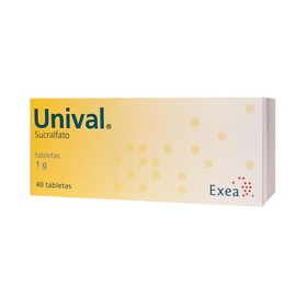 UNIVAL (SUCRALFATO) TAB 1G C40