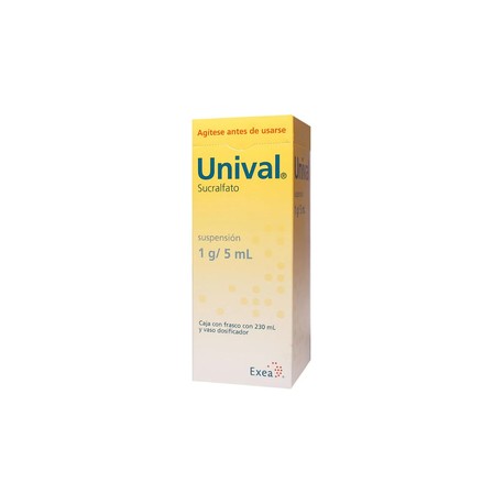 UNIVAL (SUCRALFATO) SUSP 1G/5ML 230ML