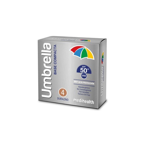 UMBRELLA BASE COMPACTA 4 DURAZNO FPS50+11G