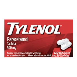 TYLENOL (PARACETAMOL) TAB 500MG C20