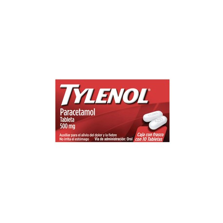 TYLENOL (PARACETAMOL) TAB 500MG C10