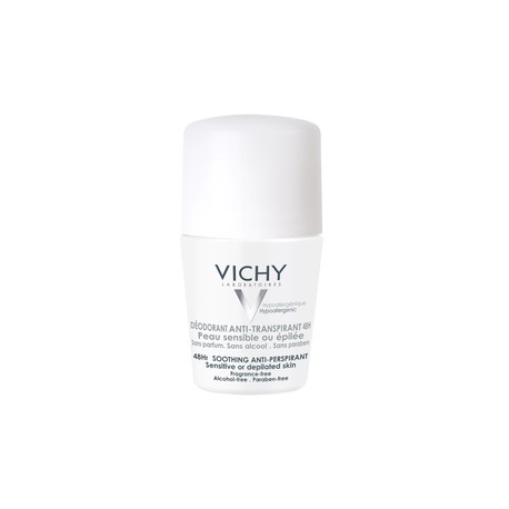 VICHY DESODORANTE PIEL SENSIBLE O DEPIL  ROLL-ON 48H 50ML