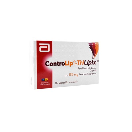 CONTROLIP-TRILIPIX (ACIDO FENOFIBRICO) CAP 135MG C30