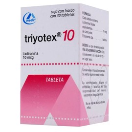 TRIYOTEX 10 (LIOTIRONINA) TAB 10MCG C30