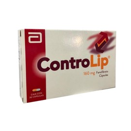 CONTROLIP-160 (FENOFIBRATO) CAP 160MG C30