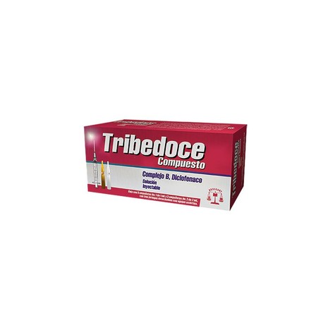 TRIBEDOCE COMPUESTO (COMPLEJO B/DICLOFENACO) AMP  C3
