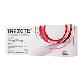 TREZETE (ROSUVASTATINTA/EZETIMIBA) TAB 10MG/10MG C30