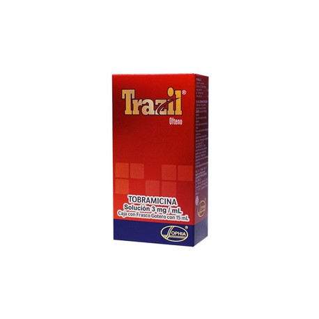 TRAZIL OFTENO (TOBRAMICINA) GOTAS 3MG 15ML