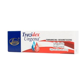 TRAZIDEX (TOBRAMICINA/DEXAMETASONA) UNG 3MG/1MG/G 3.5G