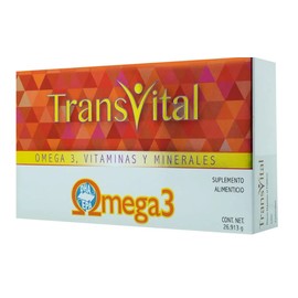 TRANSVITAL (OMEGA3/VITAMINAS/MINERALES) CAPS C30