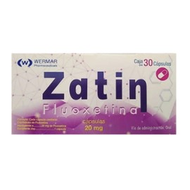 ZATIN (FLUOXETINA) CAP 20MG C30