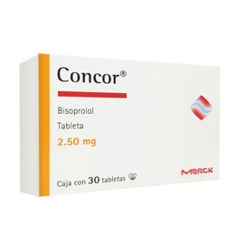 CONCOR (BISOPROLOL) TAB 2.5MG C30