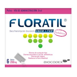 FLORATIL (SACCHAROMYCES BOULARDII) PED 200MG C6