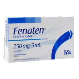 FENATEN (FENITOINA) AMP 250MG/5ML C1