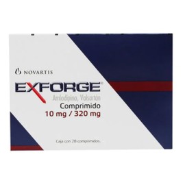 EXFORGE (AMLODIPINO/VASARTAN) COMP 10MG/320MG C28