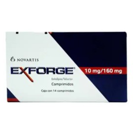 EXFORGE (AMLODIPINO/VALSARTAN) COMP 10MG/160MG C14