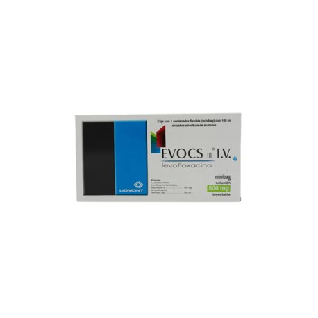 EVOCS (LEVOFLOXACINO) MINIBAG 500MG C1