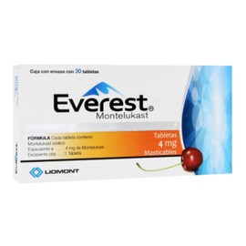 EVEREST (MONTELUKAST) TAB 4MG C30