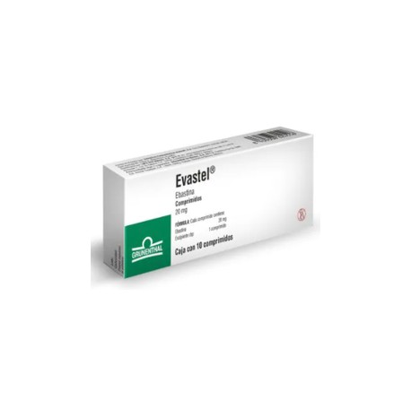 EVASTEL (EBASTINA) COMP 20MG C10